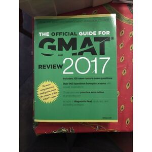 The Official Guide for GMAT Review 2017 GMAC Graduate Management Admission Counc